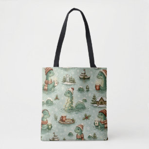 Weihnachts-Nessie Loch Ness Monster Cozy Kryptiden