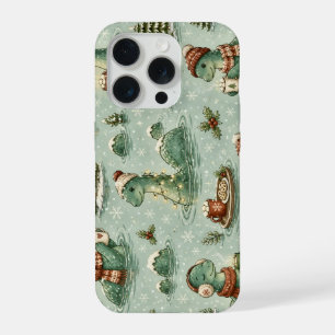 Weihnachts-Nessie Loch Ness Monster Cozy Kryptiden iPhone 15 Pro Hülle