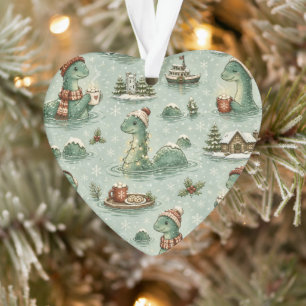 Weihnachts-Nessie Loch Ness Monster Gemütlich Kryp Ornament