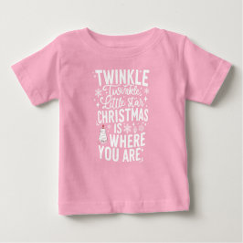Weihnachts-Neujahr-Kleinkind-Shirt | Kindergeschen Baby T-shirt