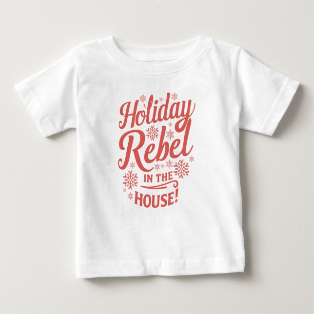 Weihnachts-Neujahr-Kleinkind-Shirt | Kindergeschen Baby T-shirt (Vorderseite)