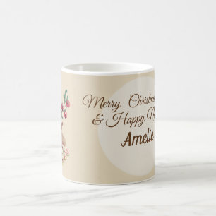 Weihnachts-, Neujahrs-Tasse Kaffeetasse