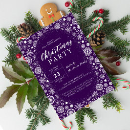 Weihnachts-Neujahrsdusche Brunch Party Invit Einladung