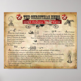 Weihnachts-News-Poster (Matte) Poster