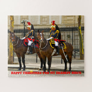 Weihnachts-Nichte. Puzzle