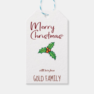 Weihnachts-Niedlich-Doodclip-Kunstdesign Geschenkanhänger