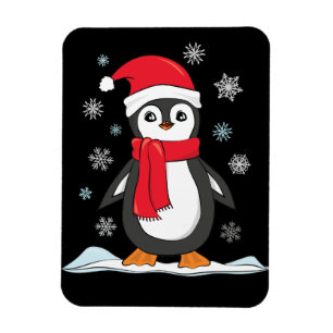 Weihnachts-Niedlich-Pinguin Magnet