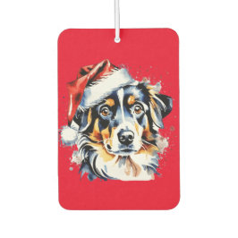 Weihnachts-niedlicher Welpe Autolufterfrischer