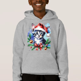 Weihnachts-niedlicher Welpe Hoodie