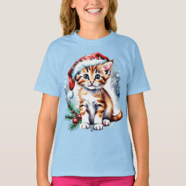 Weihnachts-niedlicher Welpe T-Shirt