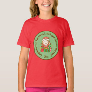 Weihnachts-Nizza-Liste Kinder Geschenk von Weihnac T-Shirt