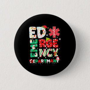 Weihnachts-Notaufnahme Er Rn Krankenschwester Abte Button