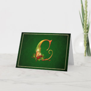 Weihnachts Notecard leuchten Kerzen erste C Feiertagskarte