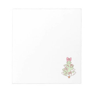 Weihnachts-Notepad - Feierliche Stationierung für  Notizblock