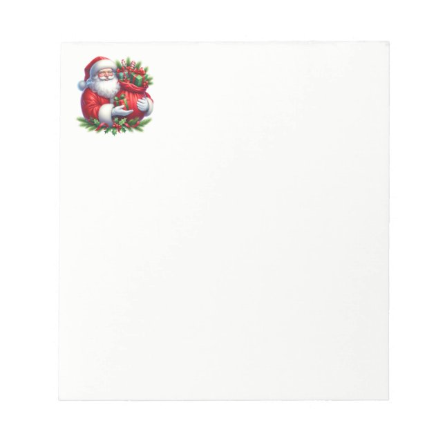 Weihnachts-Notizblock Notizblock (Vorderseite)