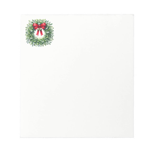 Weihnachts-Notizblock Notizblock (Vorderseite)