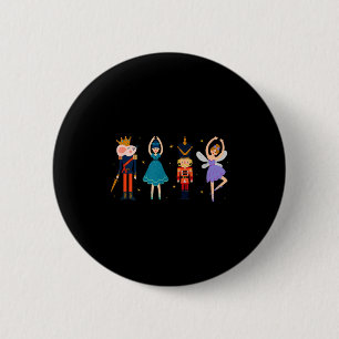 Weihnachts-Nussknacker-Ballett - Nussknacker Button