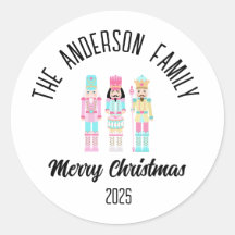 Weihnachts-Nussknacker-Pastell-Personalisierter Na