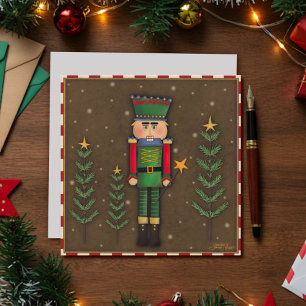 Weihnachts Nussknacker Spaß Inspirierend Weihnacht Feiertagskarte