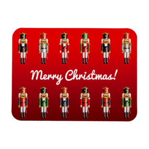 Weihnachts Nussknacker Spielzeugsoldaten Magnet