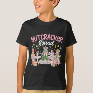 Weihnachts-Nussknacker-Trupp-Ballett-Familie passe T-Shirt
