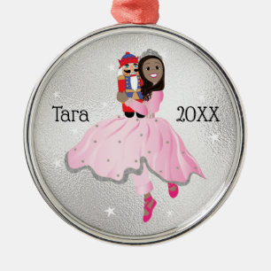 Weihnachts Nutcracker Ballerina Ornament Aus Metall