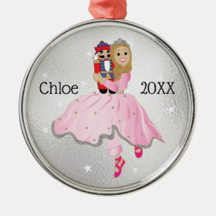 Weihnachts-Nutcracker-Ballett-Ornament Ornament Aus Metall