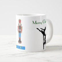 Weihnachts-Nutcracker-Ballett-Tasse