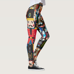 Weihnachts-Nutcracker-Leggings - Frauen-Ameisen Leggings