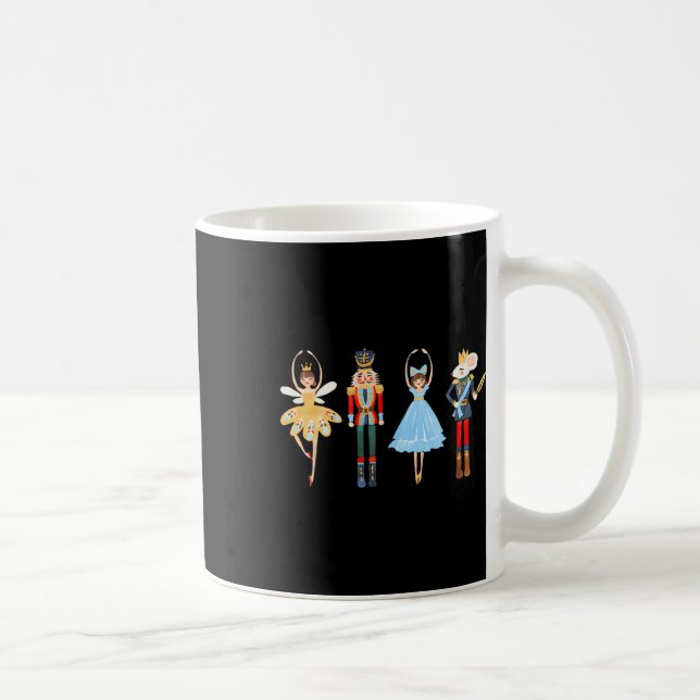 Weihnachts-Nutcracker Niedliche Weihnachtsgeschenk Kaffeetasse (Rechts)