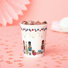 Weihnachts-Nutcracker Ornaments Baby Shower Pappbecher