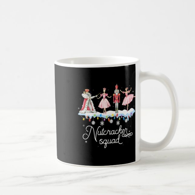 Weihnachts-Nutcracker Squad Ballett-Tanz Frauen Ki Kaffeetasse (Rechts)