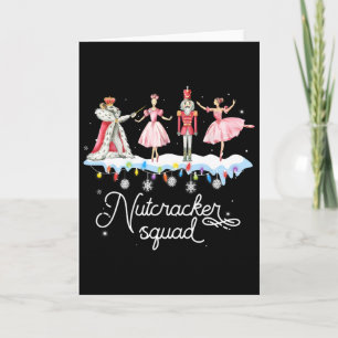 Weihnachts-Nutcracker Squad Ballett-Tanz Frauen Ki Karte