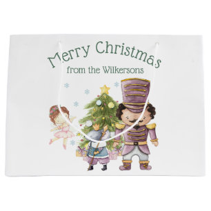 Weihnachts Nutcracker Sugum Fairy & Mouse King Große Geschenktüte
