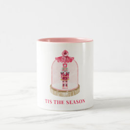 Weihnachts Nutcracker Tower Soldier Snow Globe Zweifarbige Tasse
