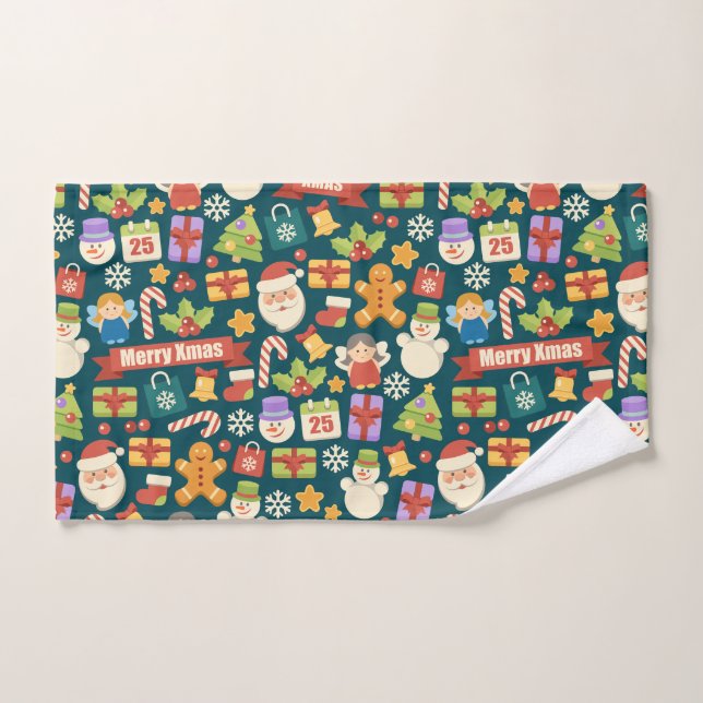 Weihnachts-Nutcrackers Frohe Weihnachten Niedlich Handtuch (Handtuch)