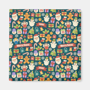 Weihnachts-Nutcrackers Frohe Weihnachten Niedlich Magnet