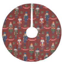 Weihnachts-Nutcrackers Frohe Weihnachten Rot