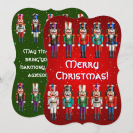 Weihnachts-Nutcrackers-Platon Feiertagskarte