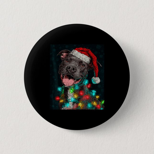 Weihnachts Ochse auf  Button (Vorderseite)