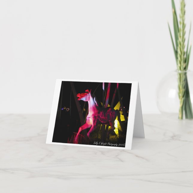 Weihnachts- oder Feiertagskarte - (Vorderseite)