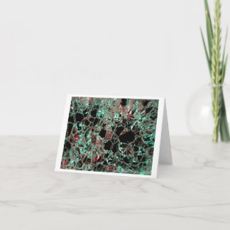 Weihnachts- oder Feiertagskarte - gefrieren Sie