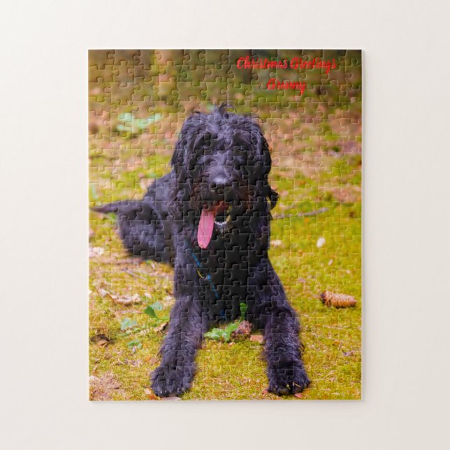 Weihnachts-Oma Puzzle (Vertikal)