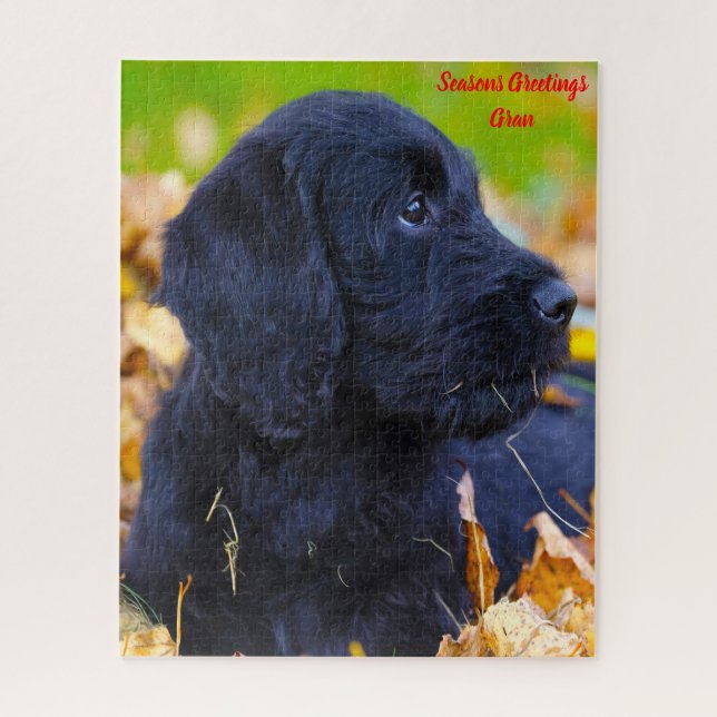 Weihnachts-Oma Puzzle (Vertikal)