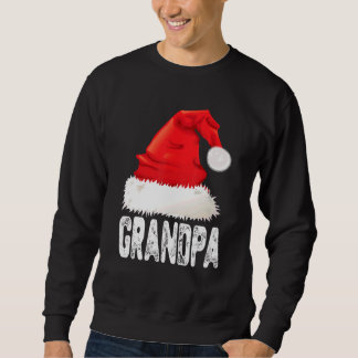 Weihnachts-Opa-Weihnachtsmannmütze Weihnachten-Mat Sweatshirt