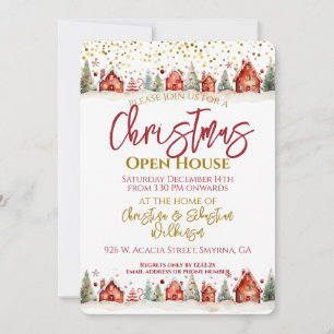 Weihnachts-Open-House Einladung