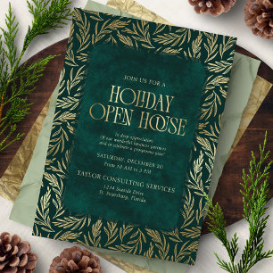 Weihnachts-Open-House-Einladung Einladung