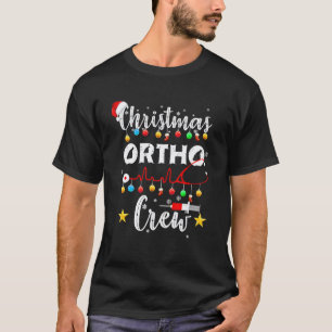 Weihnachts-Ortho-Team Krankenschwester Arzt Techni T-Shirt