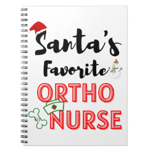 Weihnachts-Orthopädie Notizblock