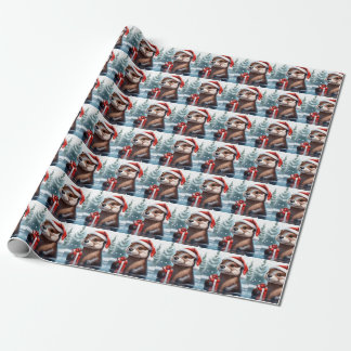 Weihnachts-Otter-Umschlagpapier Geschenkpapier